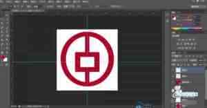 PS怎么画中国银行logo?PS制作红色的中国银行标志教程