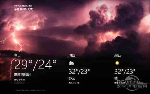 Win8 RTM版中只有3天天气预报 如何找回7天预报