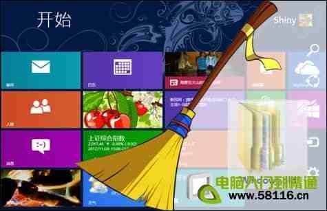 Win8升级后电脑中的旧系统备份文件正确的清除方法
