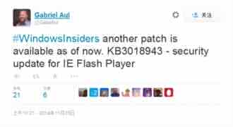 Win10更新补丁：修复IE浏览器Flash Player漏洞