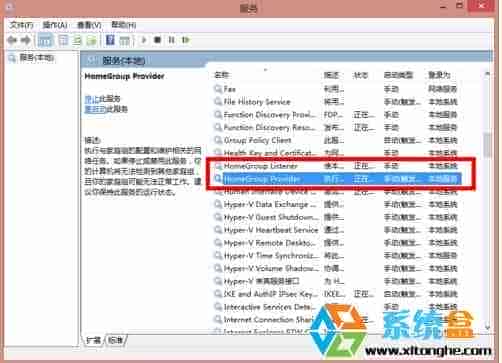 Win8.1专业版如何禁用家庭组禁止桌面生成家庭组图标