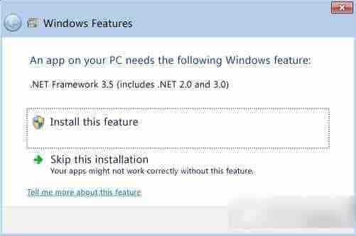 win8无法安装net3.5怎么办？windows8无法安装net framework 3.5解决方法