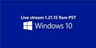 WP10/Win10消费者预览版发布会图文实录(附Win10发布会官方视频直播地址)