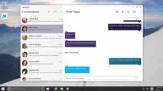 Win10整合Skype  类似苹果的iMessage服务