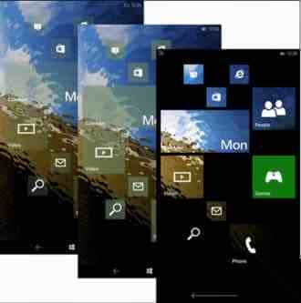 win10手机版自定义壁纸怎么用？win10手机透明度修改的方法