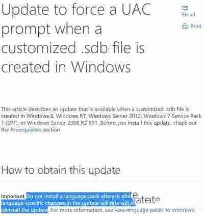 win7|win8.1更新kb3045645后无法安装语言包解决办法