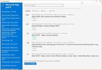 Win10预览版10547用户反应：Edge浏览器崩溃问题严重