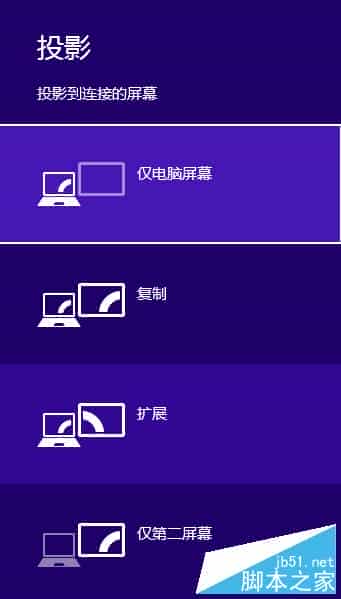 WIN8怎么设置扩展显示器？WIN8以扩展方式投影到第二屏幕(或投影仪)的教程