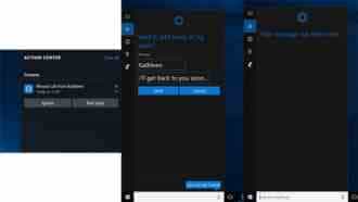 Win10电脑版Cortana微软小娜发送短信演示视频