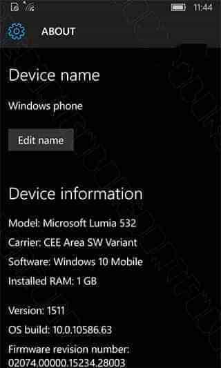 Win10 Mobile 10586.63截图曝光：或为正式推送版本
