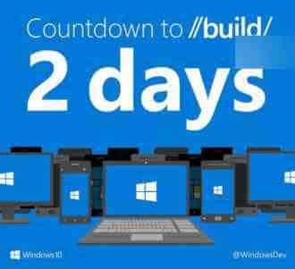 微软Win10新品发布会会议日程安排：Build2016应用免费下载