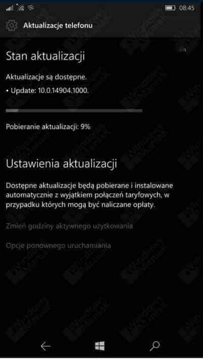 Win10 Mobile RS2预览版14904升级截图曝光