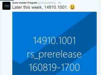 Win10 Mobile红石2预览版14905.1001本周晚些时候推送