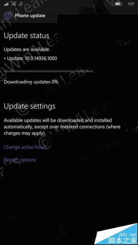 Win10 Mobile/PC RS2预览版14936升级截图 即将推送