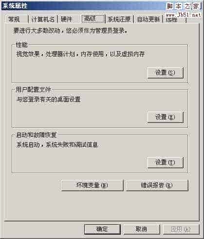 Windows XP系统虚拟内存的标准设置方法