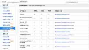 网站关键词表现分析：排名展现和流量点击