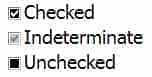 checkbox的indeterminate属性使用介绍