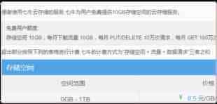 使用七牛云存储的镜像功能和免费流量来加速网站