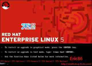 REDHAT企业版LINUX5.0安装过程图解教程