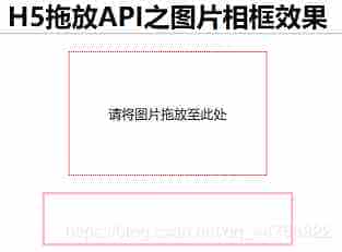 HTML5拖放API实现自动生成相框功能