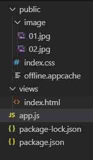 利用Node实现HTML5离线存储的方法