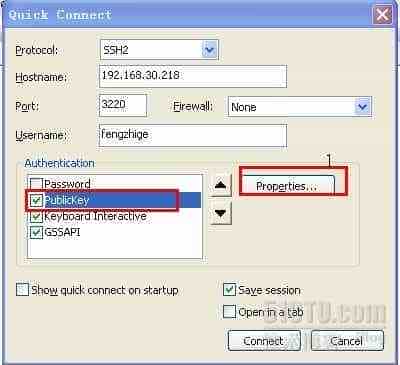 SecureCRT 用ssh key登录配置方法