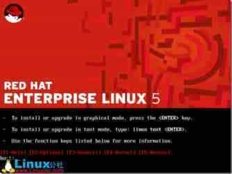 Red Hat Enterprise Linux 5.X的图形安装教程