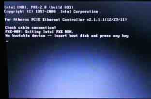 苹果电脑MAC OS重装系统出现No bootable device怎么解决