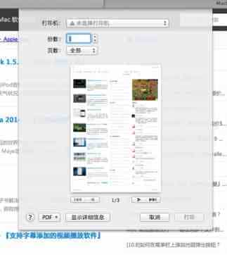 如何在Mac上保存整个网页
