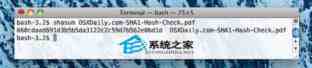 Mac OS X如何校验文件的SHA1值以解决文件缺失问题