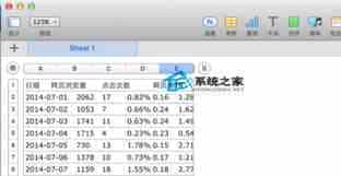 MAC系统Numbers打开csv文件错位的解决方法