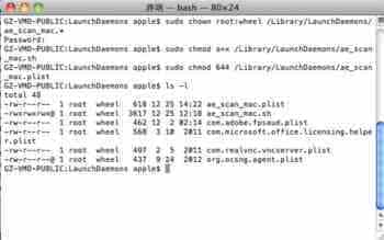 让Mac OS X系统启动时执行脚本的方法