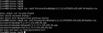 Linux下tar命令的简单使用及相关错误解决方法