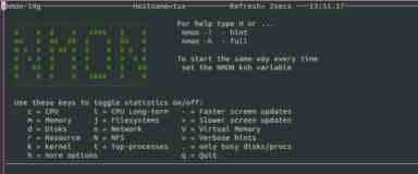 Linux系统下主机性能分析工具nmon的简单用法