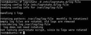 在Linux系统中使用logrotate来管理日志文件的方法