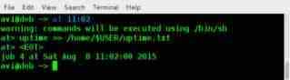 Linux中cron命令的用法详解 