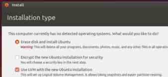 Ubuntu系统上使用LVM调整硬盘分区的教程