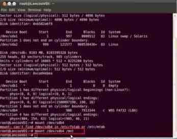 Linux系统中把文件拷贝到U盘的方法