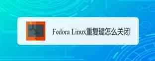Fedora怎么关闭重复键? Linux重复建的关闭方法
