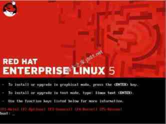 RedHat Linux 5安装手册